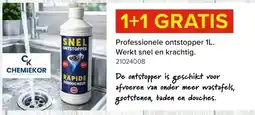 Euroshop Snel Professionele ontstopper aanbieding