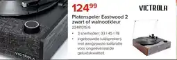 Euroshop Victrola Platenspeler Eastwood 2 aanbieding