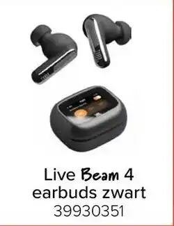 Euroshop Live Beam 4 earbuds aanbieding