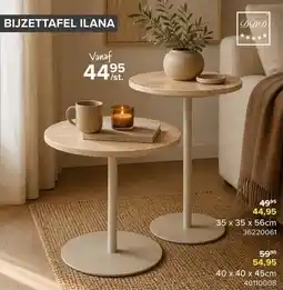 Euroshop Bijzettafel ilana aanbieding