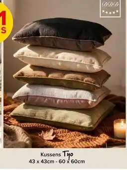 Euroshop Kussens Tyo aanbieding