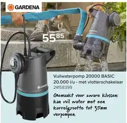 Euroshop Vuilwaterpomp 20000 basic aanbieding