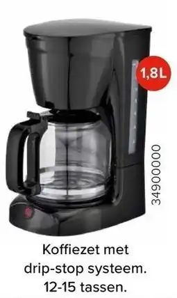 Euroshop Tome & harmony Koffiezet aanbieding