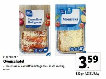 Lidl Ovenschotel aanbieding