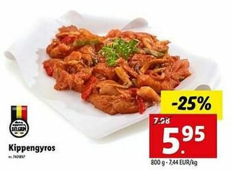 Lidl Kippengyros aanbieding