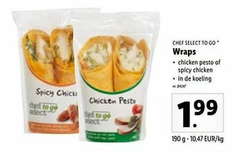 Lidl Wraps aanbieding