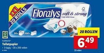 Lidl Toiletpapier aanbieding