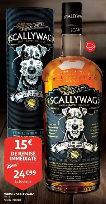 Auchan Whisky scallywag* 70 cl aanbieding