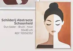 Brico Schilderij Abstracte Schoonheid aanbieding