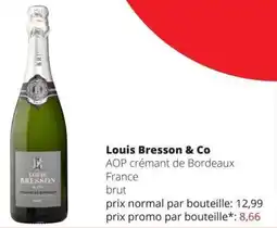 Spar Louis Bresson & Co aanbieding