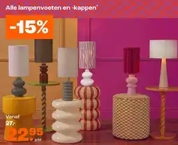 Kwantum Alle lampenvoeten en kappen aanbieding