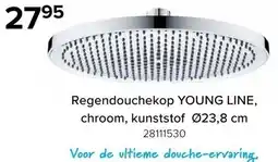 Euroshop Regendouchekop Young line aanbieding