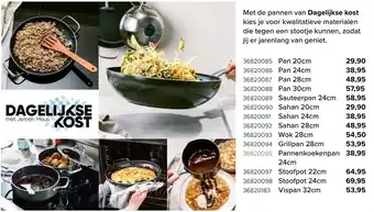 Dagelijkse kost Pan