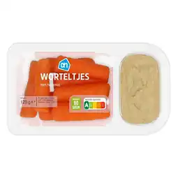 Albert Heijn AH Wortel met hummus aanbieding