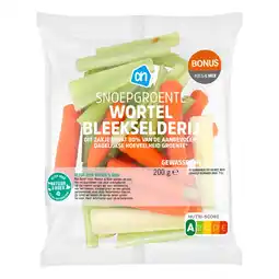 Albert Heijn AH Snoepgroente wortel bleekselderij aanbieding