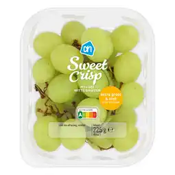 Albert Heijn AH Sweet crisp pitloze witte druiven aanbieding