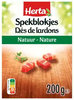 Albert Heijn Herta Spekblokjes natuur bel aanbieding
