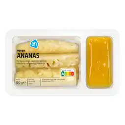 Albert Heijn AH Ananas met dip aanbieding