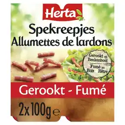 Albert Heijn Herta Spekreepjes gerookt bel aanbieding