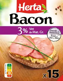Albert Heijn Herta Bacon bel aanbieding