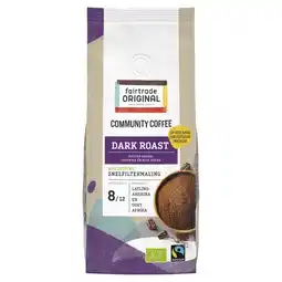 Albert Heijn Fairtrade Original Community coffee dark roast snelfilter aanbieding
