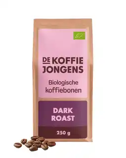 Albert Heijn De Koffiejongens Dark roast koffiebonen aanbieding