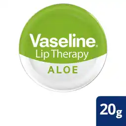 Albert Heijn Vaseline Lippenbalsem aloe vera aanbieding