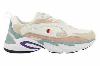 Berca Shoes Champion Sneaker Laag Dames Tampa Women Low Chuncky - Wit aanbieding