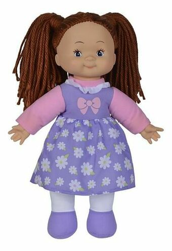 Dreamland Knuffelpop Flower Dolly - Bruin aanbieding