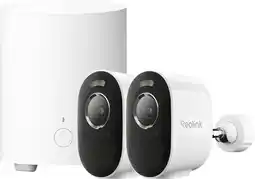 Coolblue Reolink Argus B330 Lot de 2 + Home Hub 1 Lite aanbieding