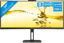 Coolblue AOC CU34V5CW/BK aanbieding