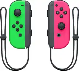 Coolblue Nintendo Switch Joy-Con Set Splatoon Vert/Rose aanbieding