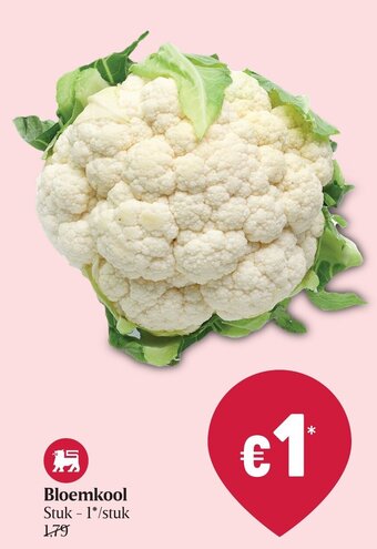 Delhaize Bloemkool aanbieding