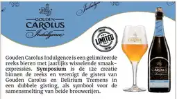 Prik en Tik Gouden Carolus Indulgence Symposium aanbieding