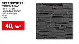 Hubo Steenstrips grenada aanbieding