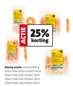 Intratuin Boomy snacks aanbieding