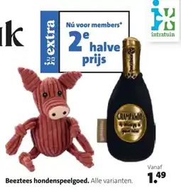Intratuin Beeztees hondenspeelgoed aanbieding