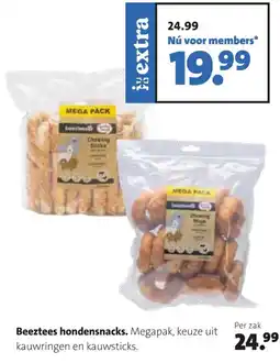 Intratuin Beeztees hondensnacks aanbieding