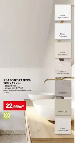 Hubo Plafondpaneel aanbieding