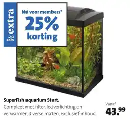 Intratuin SuperFish aquarium Start aanbieding