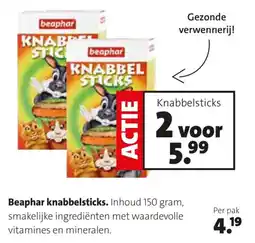 Intratuin Beaphar knabbelsticks aanbieding