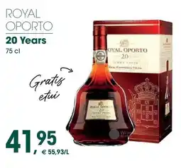 Prik en Tik Royal oporto 20 years aanbieding