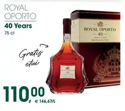 Prik en Tik Royal oporto 40 years aanbieding