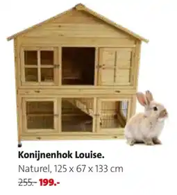 Intratuin Konijnenhok Louise aanbieding