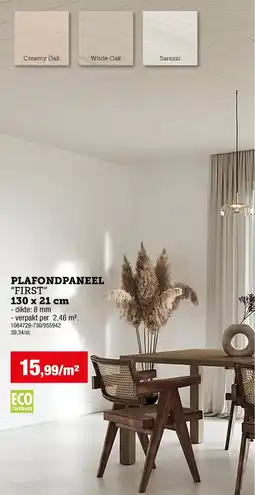 Hubo Plafondpaneel "First" aanbieding