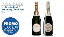 Prik en Tik Laurent-Perrier La Cuvée Brut / Harmony Demi-Sec aanbieding