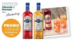 Prik en Tik Martini 0% vibrante / floreale aanbieding