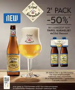 Prik en Tik Tripel Karmeliet aanbieding