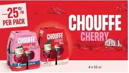 Prik en Tik Chouffe cherry aanbieding