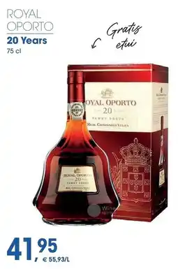 Prik en Tik royal oporto 20 years aanbieding
